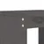 Produktbild 7 för Barstolar 2 st grå 40x36x75 cm massiv furu