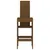 Produktbild 4 för Barstolar 2 st honungsbrun 40x42x120 cm massiv furu
