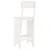 Produktbild 6 för Barpallar 2 st vit 40x48,5x115,5 cm massiv furu