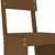 Produktbild 7 för Barpallar 2 st honungsbrun 40x48,5x115,5 cm massiv furu