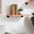 Produktbild 2 för Bordsskiva ljusbrun 40x20x2 cm behandlad massiv ek