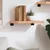 Produktbild 2 för Bordsskiva ljusbrun 40x20x4 cm behandlad massiv ek