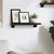Produktbild 2 för Hyllplan mörkgrå 40x10x2 cm behandlad massiv ek