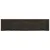 Produktbild 2 för Hyllplan mörkgrå 130x40x6 cm behandlad massiv ek