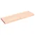 Produktbild 2 för Bordsskiva 120x40x6 cm obehandlad massiv ek levande kant