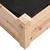 Produktbild 7 för Odlingslåda med foder 240x120x25 cm massivt granträ