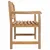 Produktbild 4 för Trädgårdsbänk 114x59x87 cm massiv teak