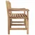 Produktbild 4 för Trädgårdsbänk 149,5x60x90 cm massiv teak