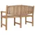 Produktbild 5 för Trädgårdsbänk 149,5x60x90 cm massiv teak
