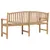 Produktbild 5 för Trädgårdsbänk 179,5x60x90 cm massiv teak