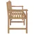 Produktbild 4 för Trädgårdsbänk 228x59,5x90 cm massiv teak