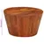 Produktbild 7 för Soffbord Ø 52x30 cm massivt grovt mangoträ