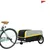 Produktbild 3 för Cykelvagn svart och gul 45 kg järn