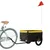 Produktbild 3 för Cykelvagn svart och gul 30 kg järn