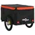 Produktbild 8 för Cykelvagn svart och orange 45 kg järn