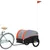 Produktbild 3 för Cykelvagn svart och orange 45 kg järn