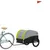 Produktbild 3 för Cykelvagn svart och grön 45 kg järn