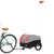 Produktbild 3 för Cykelvagn svart och orange 30 kg järn