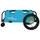 Cykelvagn blå oxfordtyg och järn