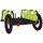 Cykelvagn grön oxfordtyg och järn