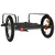 Produktbild 7 för Cykelvagn transport svart 126x63x34 cm järn