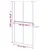 Produktbild 12 för Duschvägg med hylla svart 100x195 cm ESG-glas&aluminium