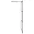 Produktbild 6 för Duschvägg med hylla svart 115x195 cm ESG-glas&aluminium