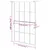 Produktbild 12 för Duschvägg med hylla svart 118x190 cm ESG-glas&aluminium