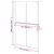Produktbild 12 för Duschvägg med hylla svart 118x190 cm ESG-glas&aluminium