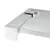 Produktbild 12 för Duschvägg med hylla krom 115x195 cm ESG-glas&aluminium