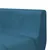 Produktbild 8 för L-formad bäddsoffa blå 275x140x70 cm sammet