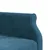 Produktbild 8 för L-formad bäddsoffa blå 271x140x70 cm sammet