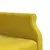Produktbild 8 för L-formad bäddsoffa gul 271x140x70 cm sammet