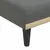 Produktbild 9 för L-formad bäddsoffa mörkgrå 275x140x70 cm tyg
