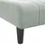 Produktbild 9 för L-formad bäddsoffa ljusgrå 260x140x70 cm sammet