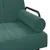 Produktbild 8 för L-formad bäddsoffa mörkgrön 260x140x70 cm sammet