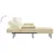 Produktbild 7 för L-formad bäddsoffa gräddvit 255x140x70 cm konstläder