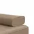 Produktbild 9 för L-formad bäddsoffa cappuccino 255x140x70 cm konstläder