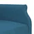 Produktbild 8 för L-formad bäddsoffa blå 271x140x70 cm sammet