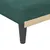 Produktbild 9 för L-formad bäddsoffa mörkgrön 271x140x70 cm sammet