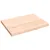 Produktbild 2 för Bänkskiva för badrum 40x30x2 cm obehandlat massivt trä
