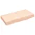 Produktbild 2 för Bänkskiva för badrum 60x30x6 cm obehandlat massivt trä