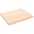 Produktbild 2 för Bänkskiva för badrum 60x50x4 cm obehandlat massivt trä