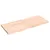 Produktbild 2 för Bänkskiva för badrum 120x50x4 cm obehandlat massivt trä