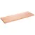 Produktbild 2 för Bänkskiva badrum ljusbrun 80x30x2 cm behandlat massivt trä