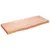 Produktbild 2 för Bänkskiva badrum ljusbrun 100x40x6 cm behandlat massivt trä