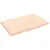 Produktbild 2 för Bordsskiva 60x40x2 cm obehandlad massiv ek