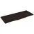 Produktbild 2 för Bordsskiva mörkgrå 100x40x2 cm behandlad massiv ek