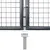 Produktbild 6 för Nätgrind antracit 300x175 cm galvaniserat stål