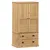 Produktbild 2 för Klädskåp VIGO 90x55x176 cm massiv furu